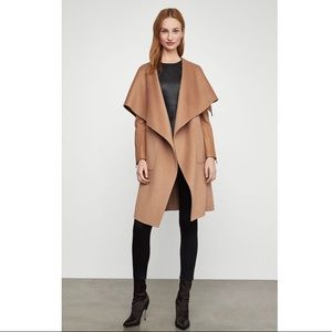 BCBGMAXAZRIA Women's Long Draped Coat.